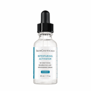 A bottle of Skinceuticals Texturizing Activator serum with dropper.