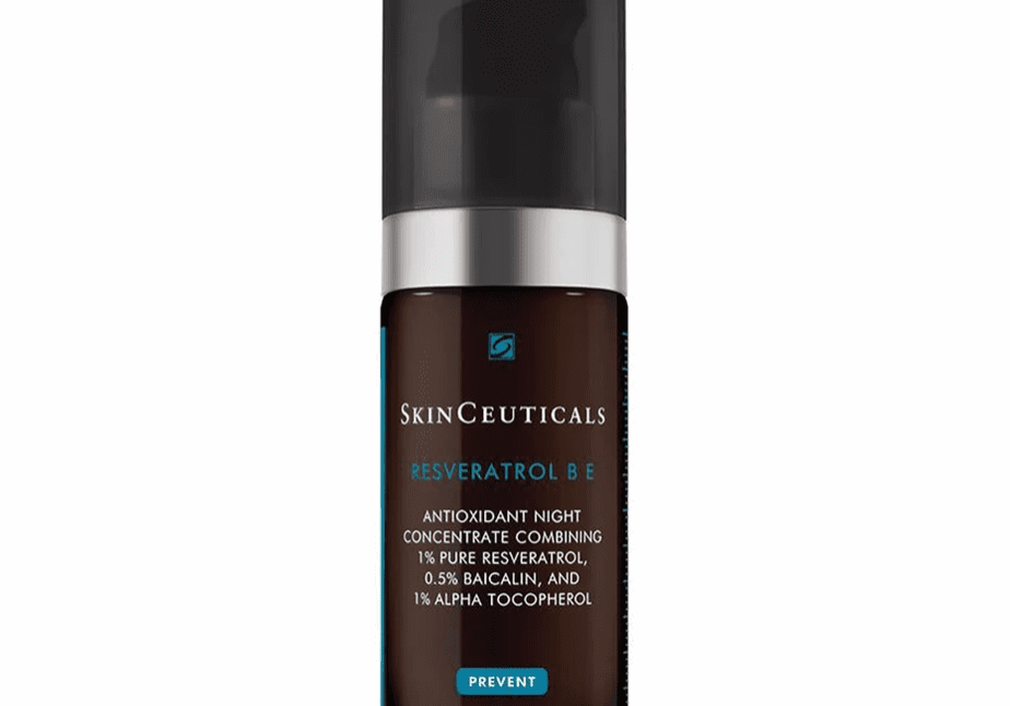Dark brown bottle of SkinCeuticals C E Ferulic serum with black cap.