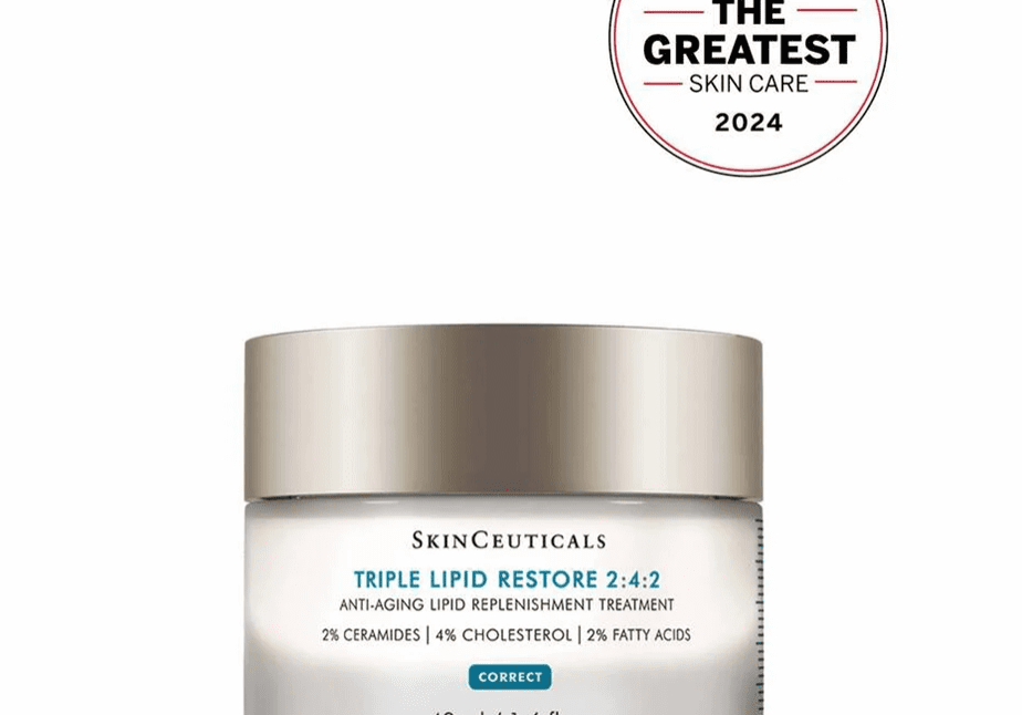 SkinCeuticals Triple Lipid Restore 2:4:2 anti-aging cream jar.